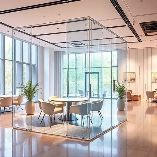 Подробнее о статье Зонирование пространства с использованием прозрачных модульных перегородок из акрила